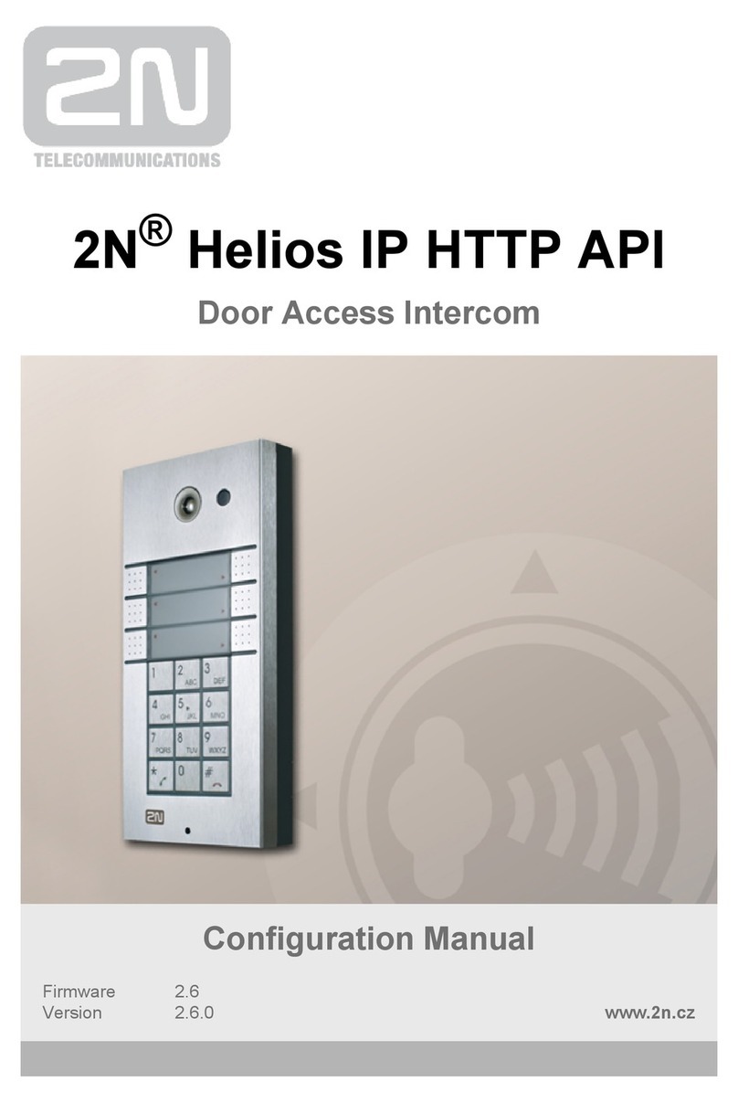 2N Helios IP Instruction sheet 2N Helios IP Instruction sheet