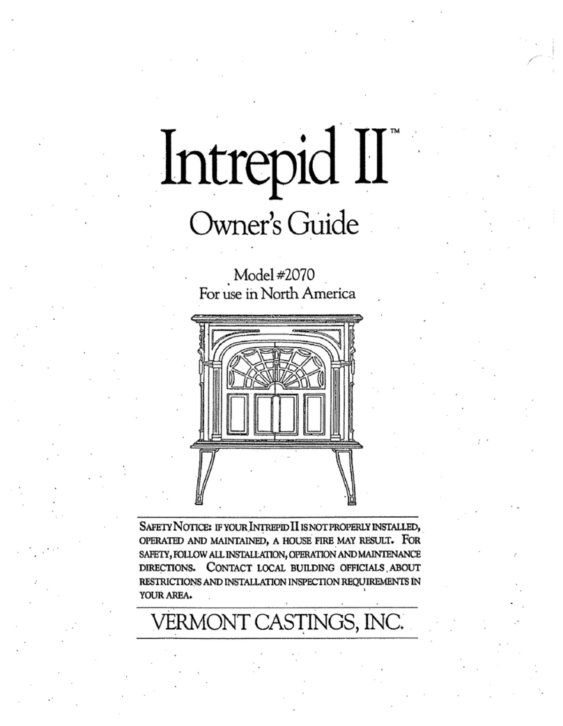 Vermont Castings interpid II 2070 User manual