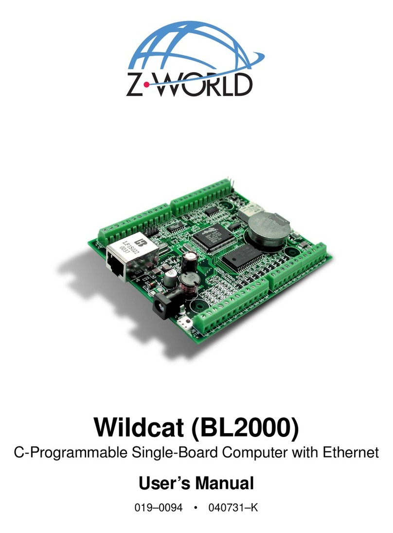 Z-World Wildcat BL2000 user manual