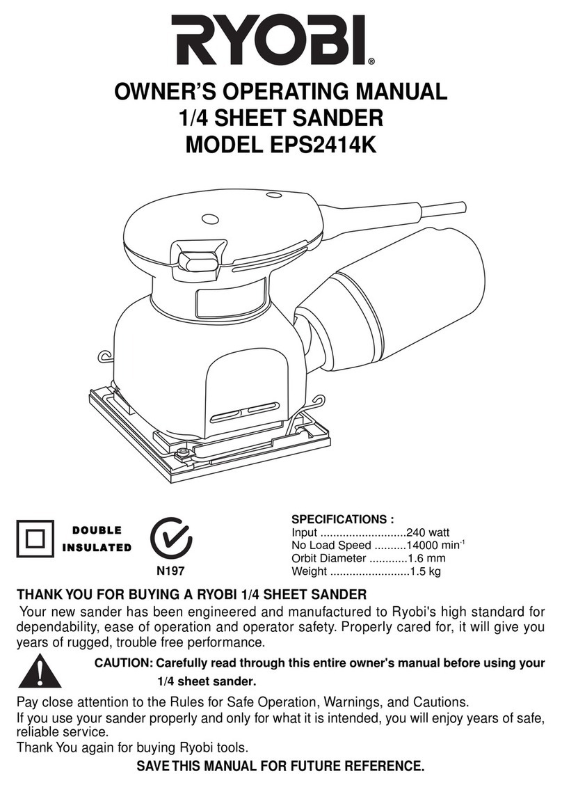 Ryobi EPS2414K Operation manual