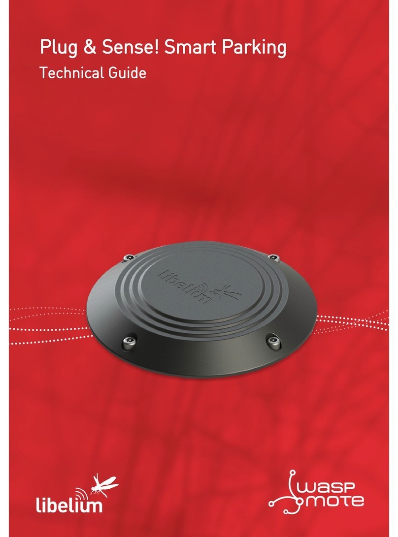 Libelium Waspmote Plug & Sense! Smart Parking Technical guide