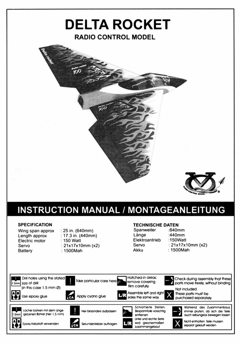 Hobby King Delta Rocket 100 instruction manual