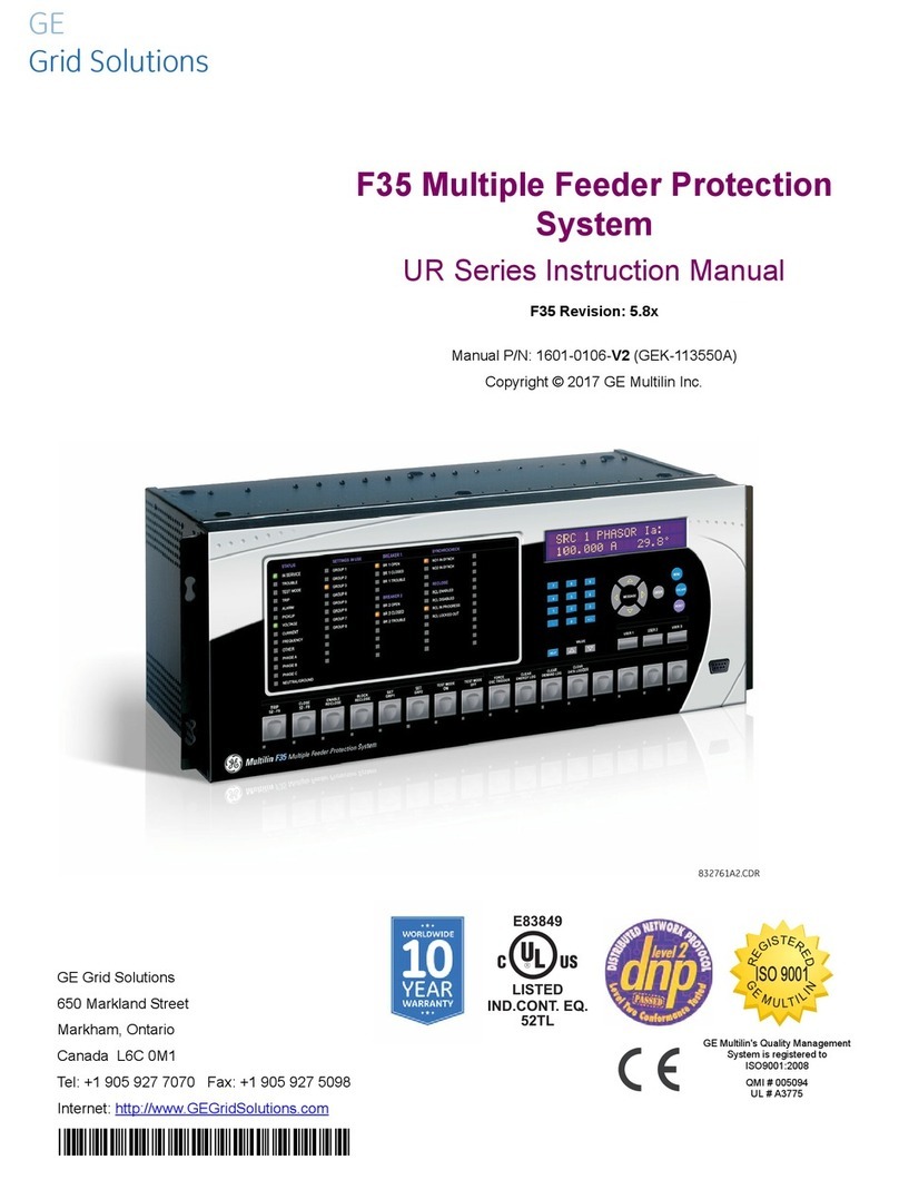 GE F35 User manual