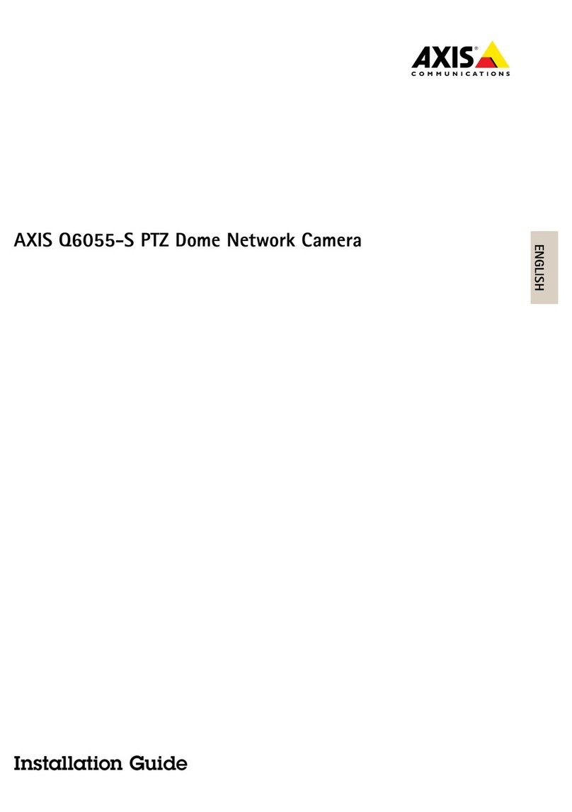 Axis Q6055-S User manual