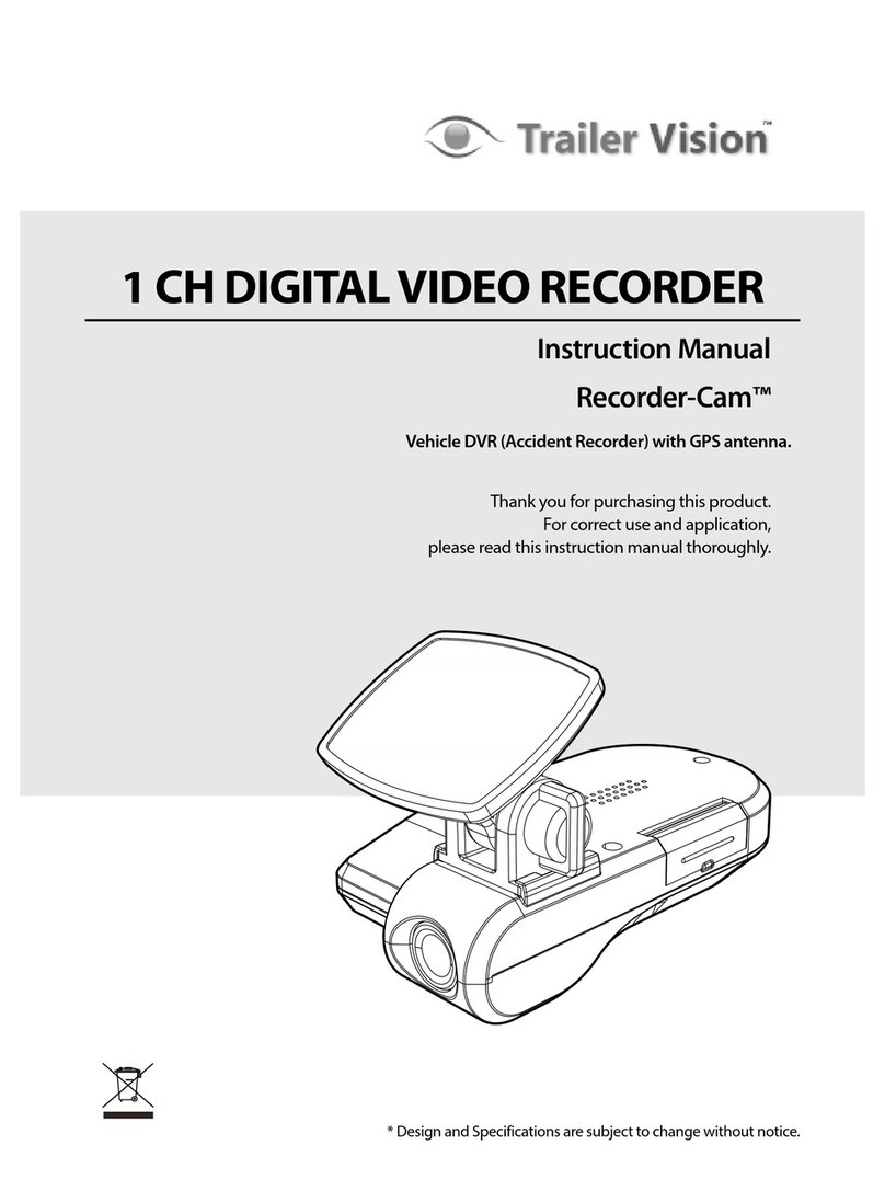 Trailer Vision Recorder-Cam instruction manual