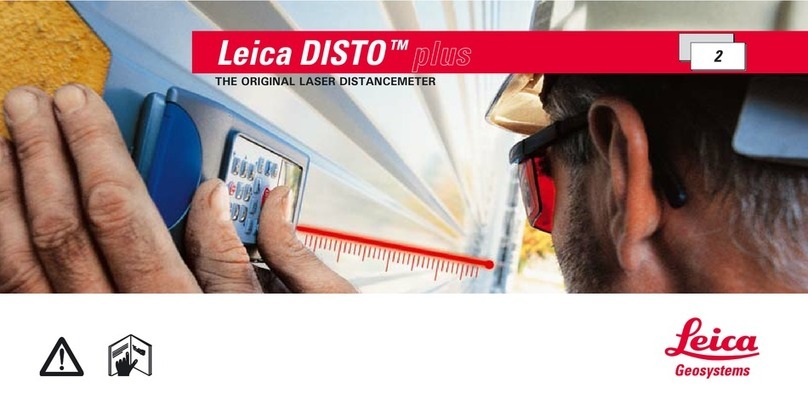 Leica Geosystems DISTO plus user manual