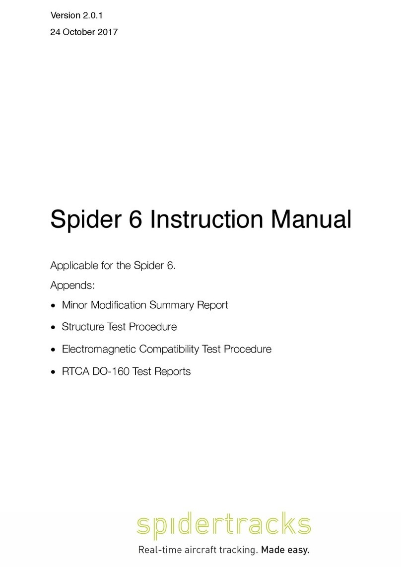 Spidertracks Spider 6 instruction manual