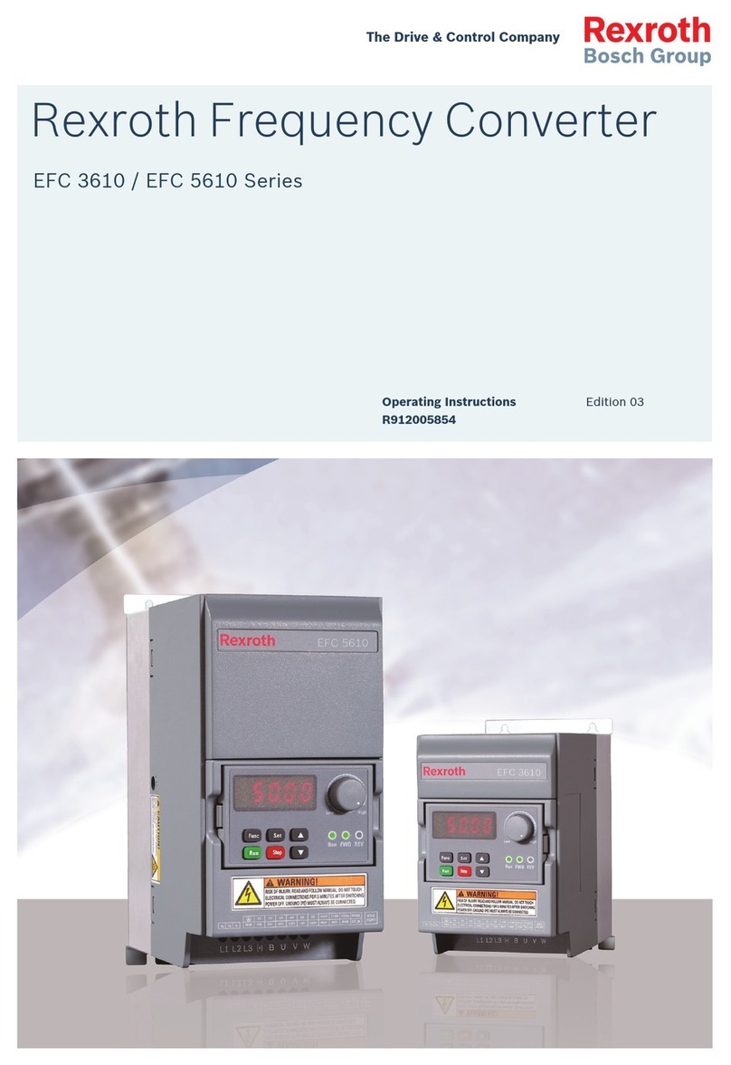 REXROTH EFC 3610 Series User manual