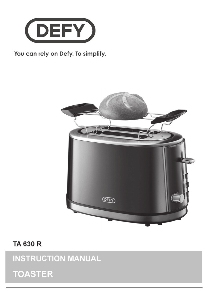 Defy TA 630 R instruction manual