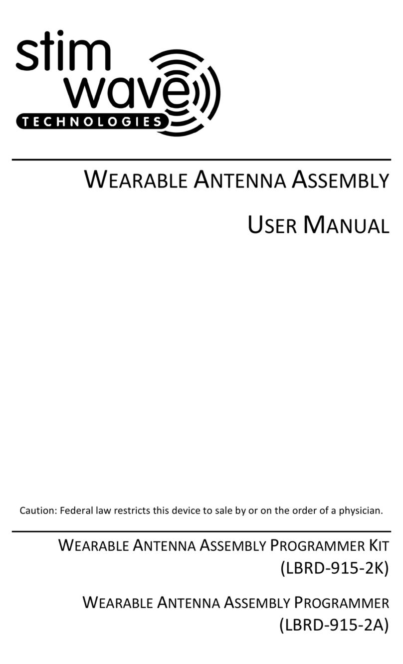 Stim wave LBRD-915-2K user manual