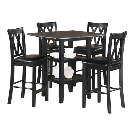 Homelegance Norman 2514BK-36 Assembly instructions