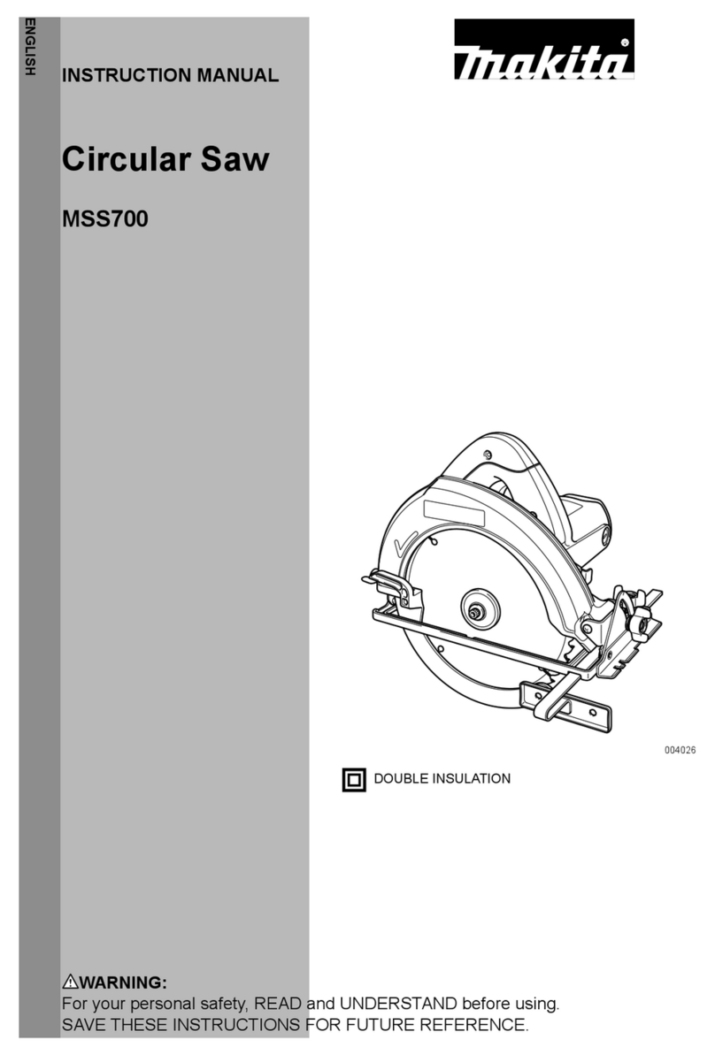 Makita MSS700 instruction manual