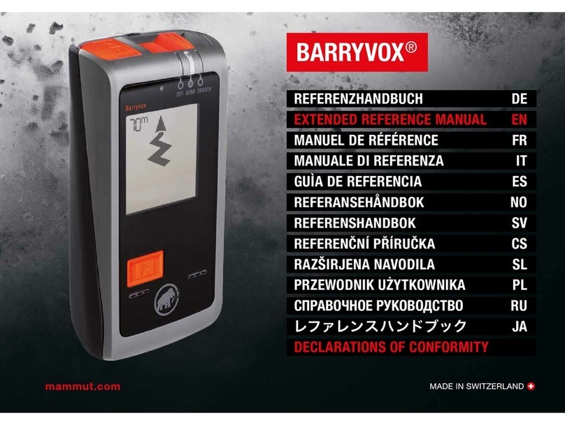 Mammut BARRYVOX Reference manual