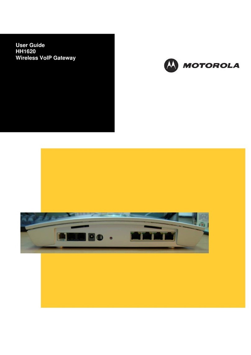 Motorola HH1620 User manual