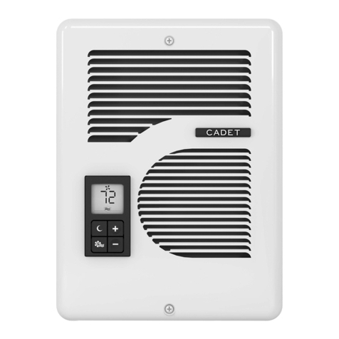 Cadet Energy Plus CEC163TW User manual