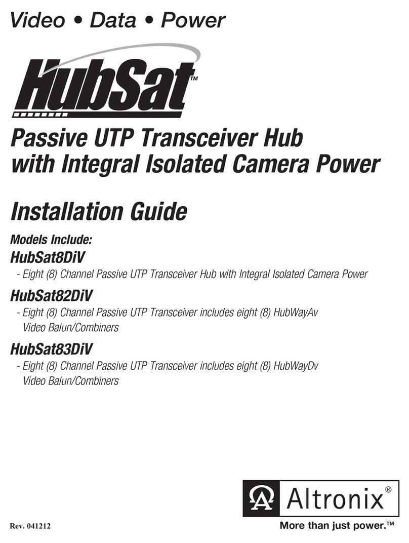 Hubsat HubSat8DiV installation guide