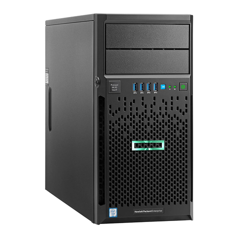 HP HPE ProLiant ML30 Gen9 Manual