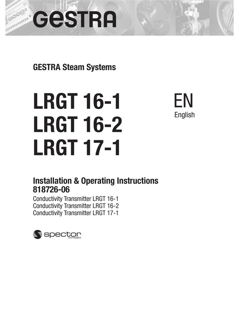 GESTRA LRGT 16-1 Manual