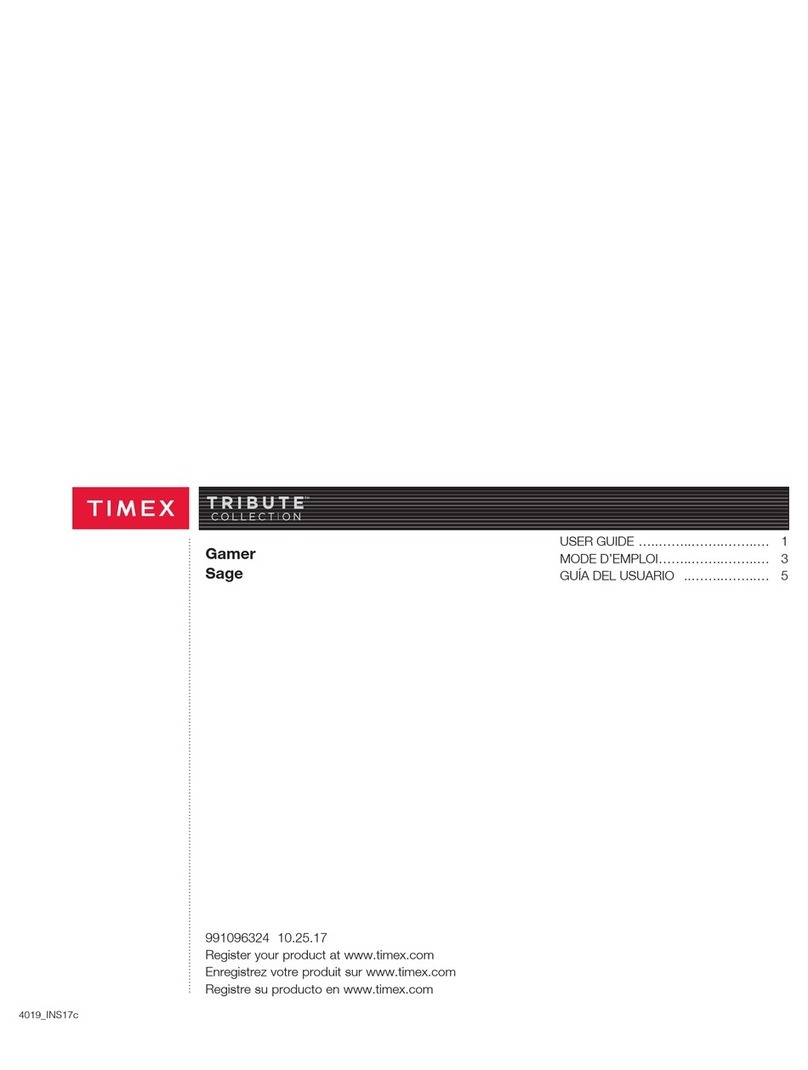 Timex Sage user guide