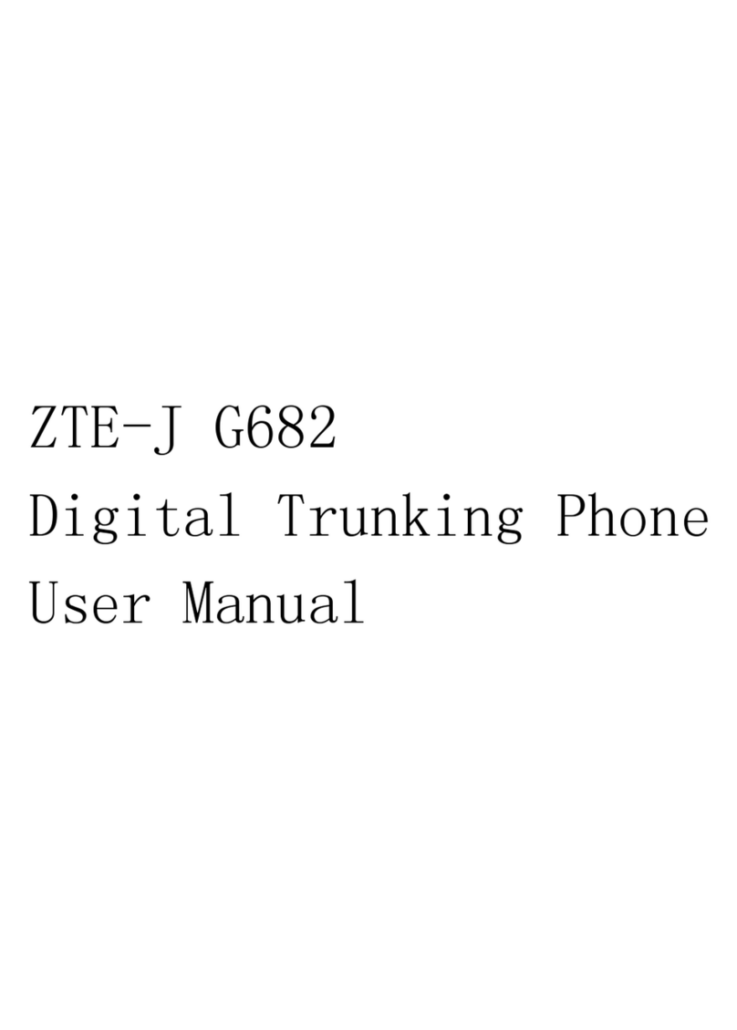 ZTE-J G682 user manual
