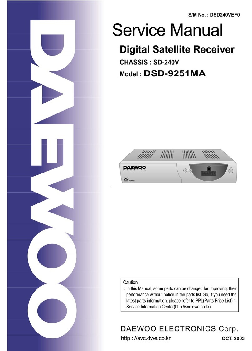 Daewoo DSD-9251MA User manual
