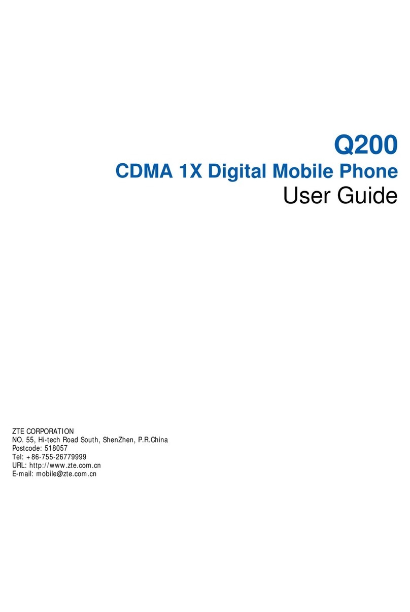 Zte Q200 User manual