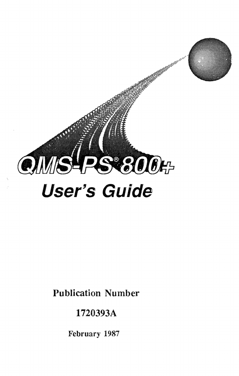 QMS qms-ps 800+ user guide