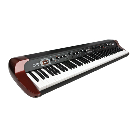 Korg SV-1 StageVintage User manual Korg SV-1 StageVintage User manual