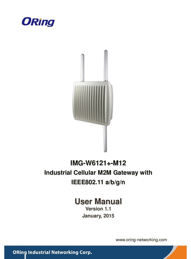 ORiNG IMG-W6121+-4G-M12 user manual