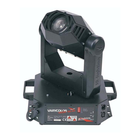 JB-Lighting Varycolor MICRO 150HTI user manual
