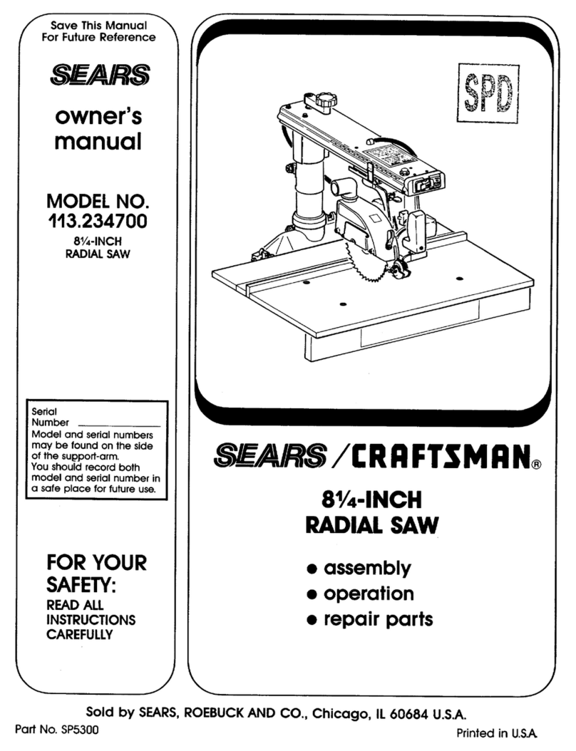 Sears 113.234700 owner's manual