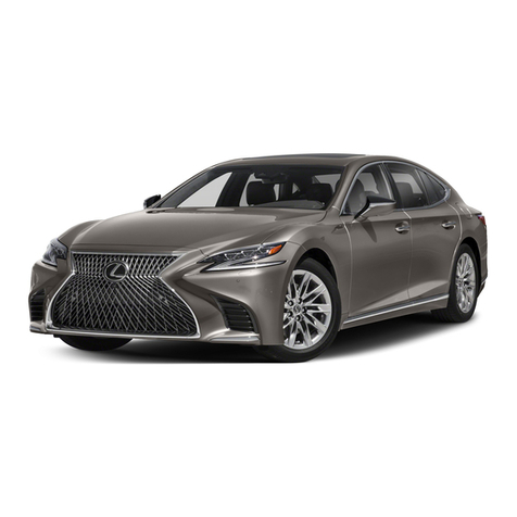 Lexus LS500 User manual