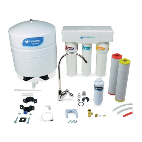 Aquasana OptimH2O AQ-RO-3 User manual