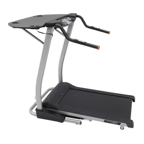 Exerpeutic Workfit 1030 owner's manual