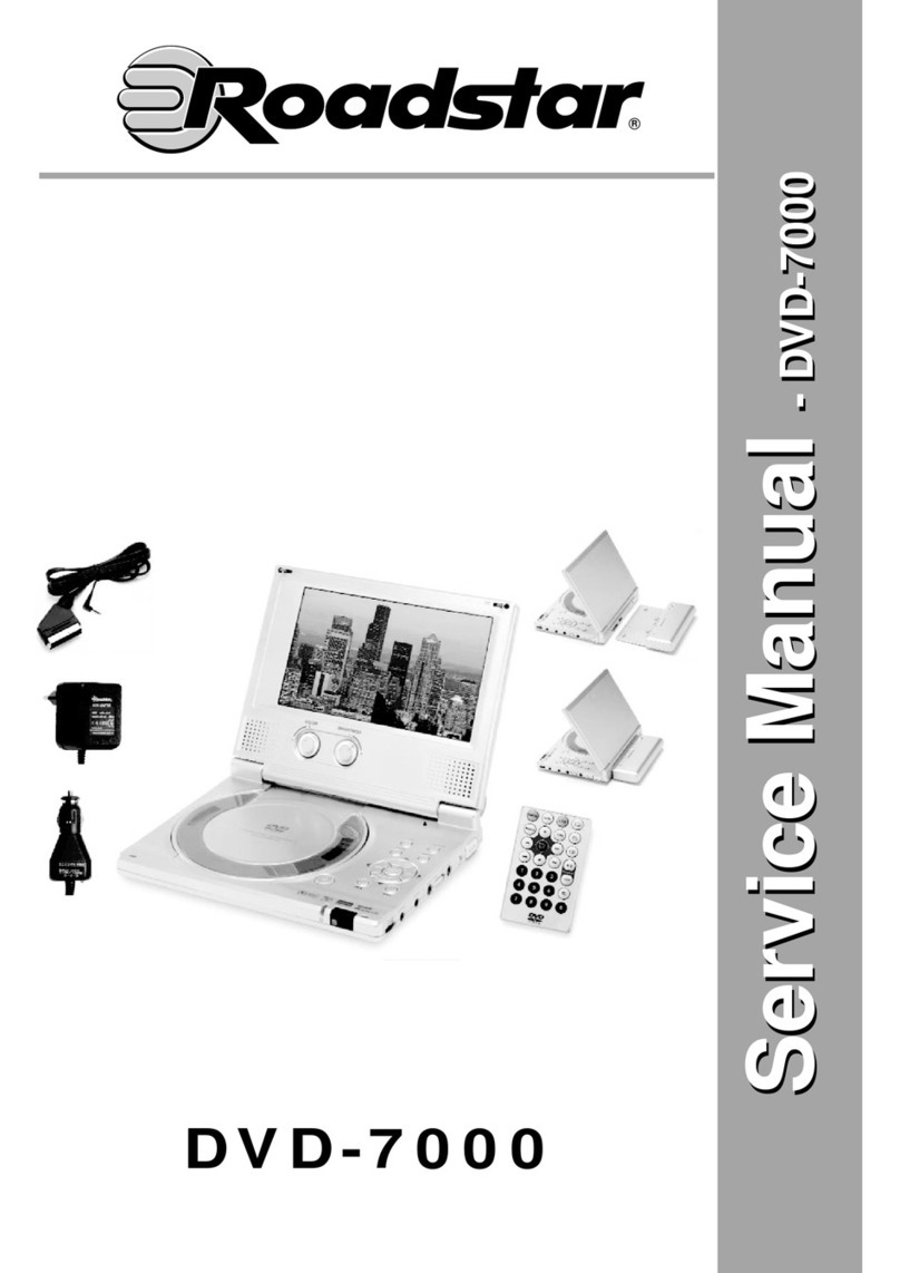 Roadstar DVD-7000 User manual