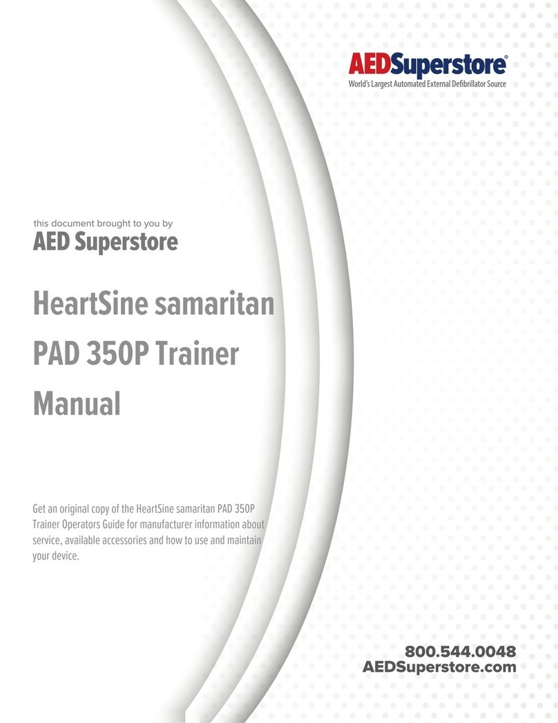 HeartSine TRN-350-1 user manual