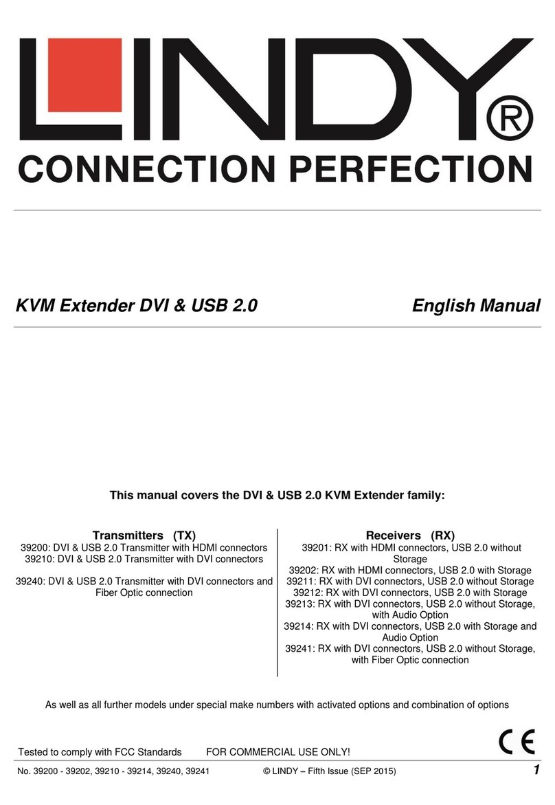 Lindy 39200 user manual
