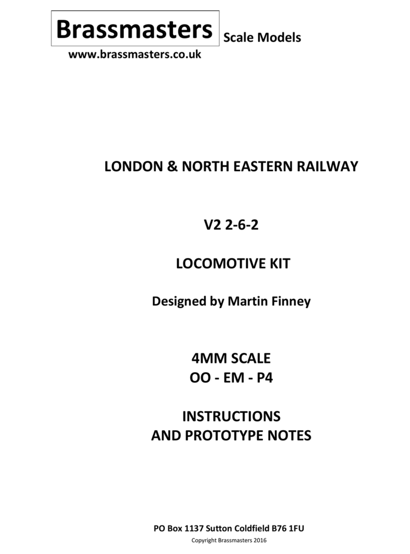 Brassmasters LNER V2 2-6-2 instructions Brassmasters LNER V2 2-6-2 instructions