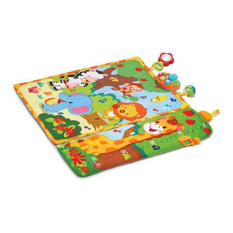 VTech Baby Giggle & Grow Jungle Playmat User manual