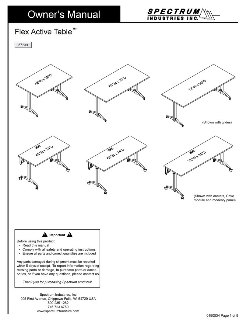 Spectrum Industries Flex Active 37239 User manual