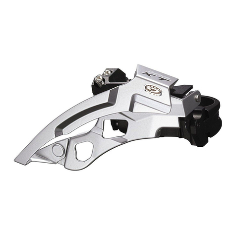 Shimano DEORE XT FD-M770 Installation