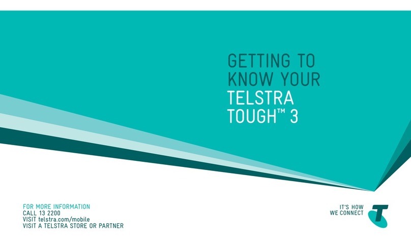 Telstra TOUGH 3 Getting to know your