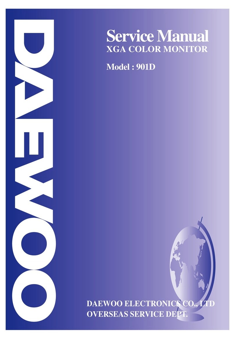 Daewoo 901D User manual