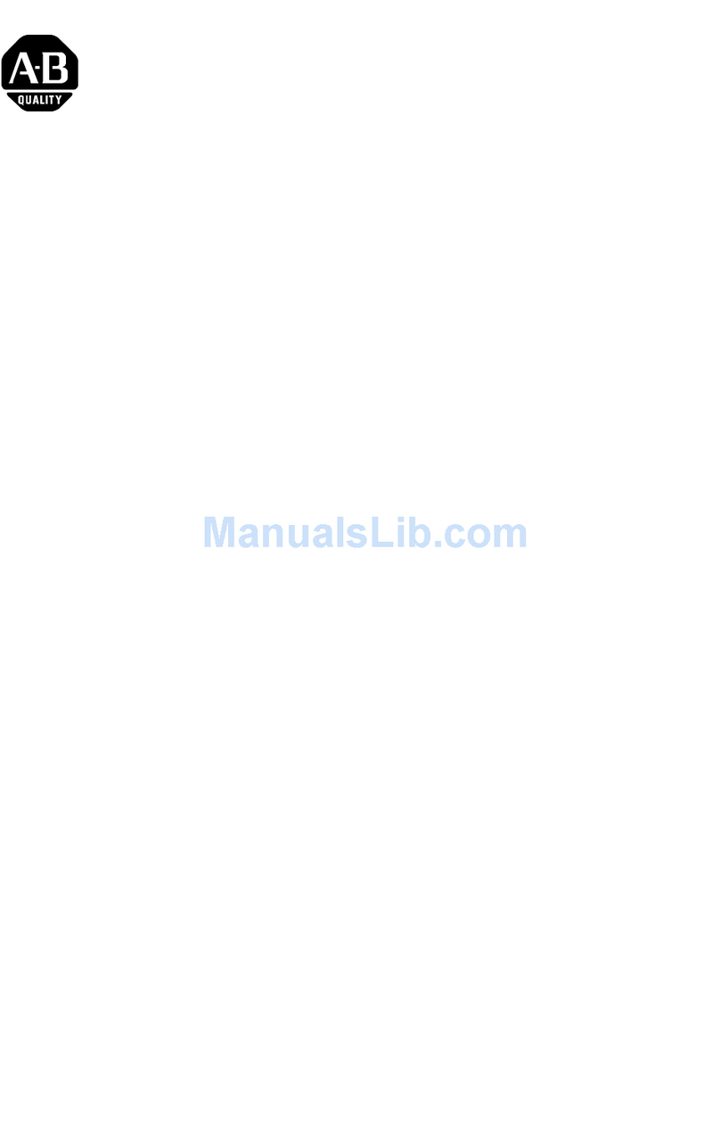 Allen-Bradley SLC 500 User manual Allen-Bradley SLC 500 User manual