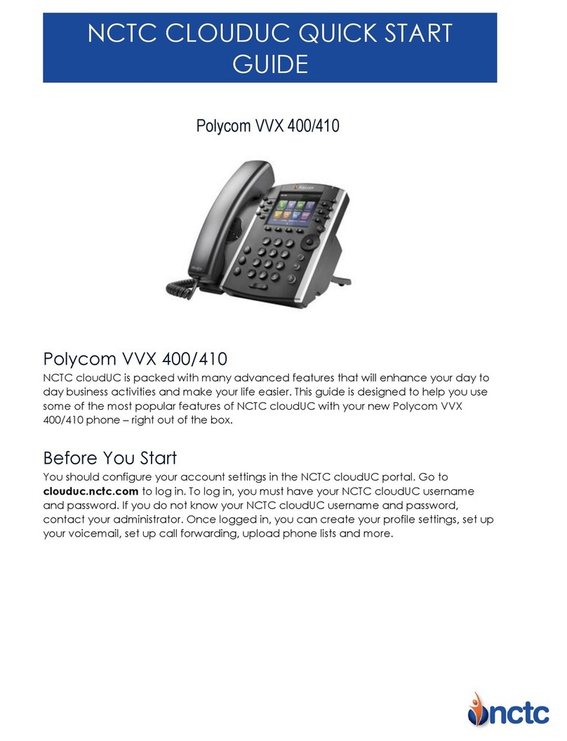 Polycom VVX410 User manual