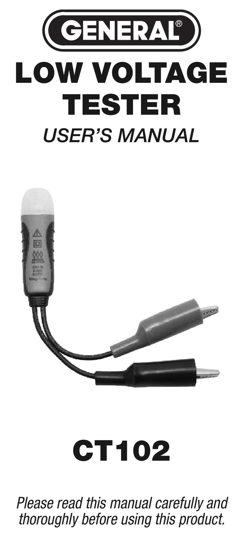 General CT102 user manual