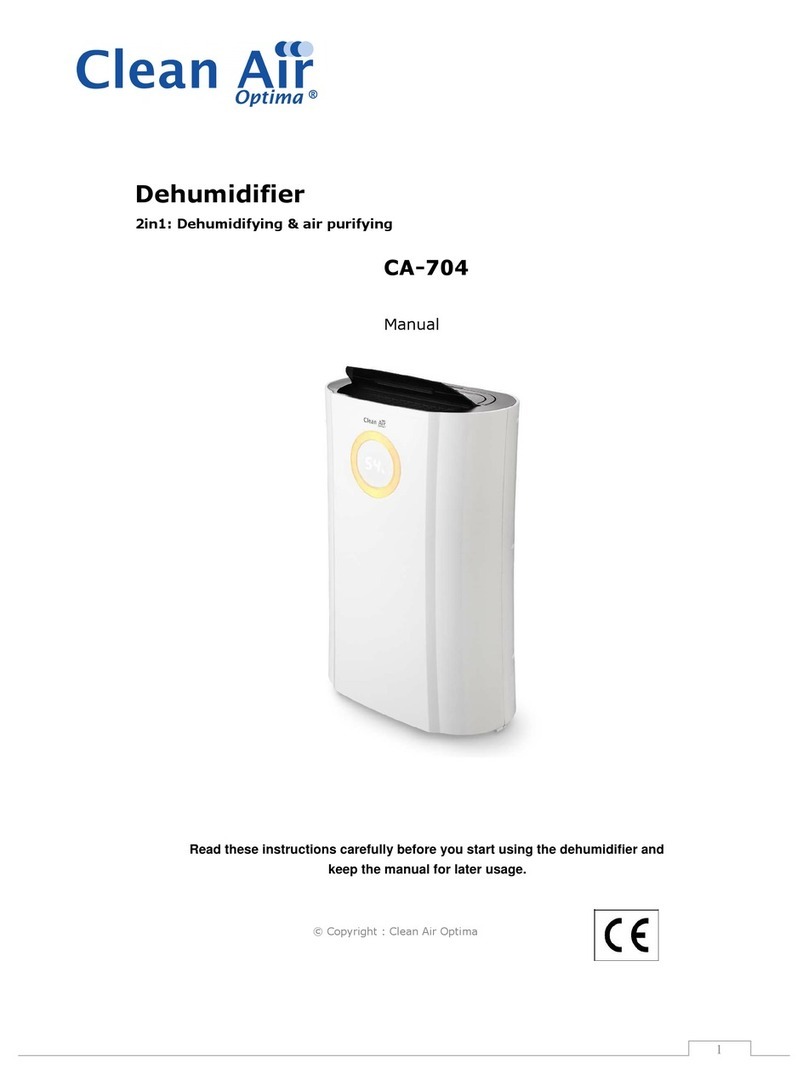 Clean Air Optima CA-704 manual