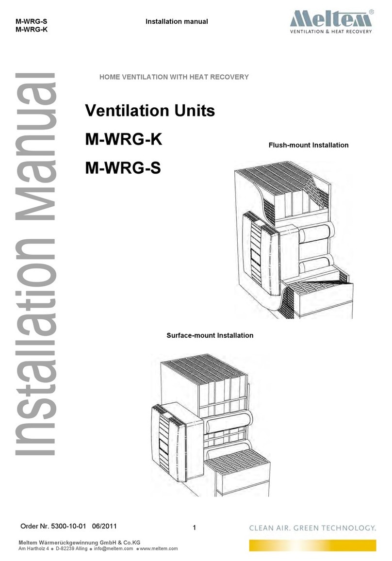 Meltem M-WRG-K installation manual