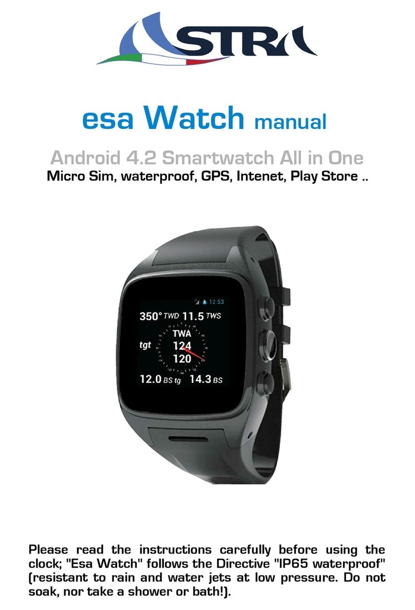 Astra esa Watch manual