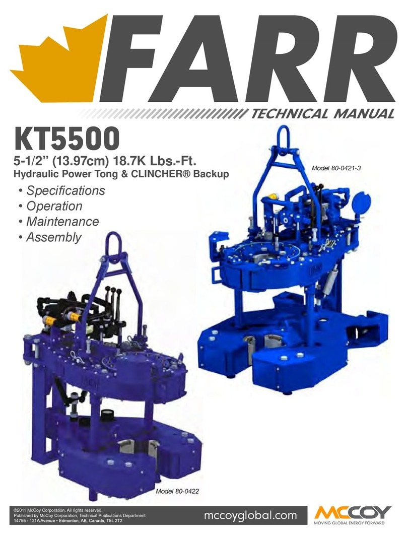 Farr KT5500 Technical manual